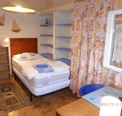 Chambre meublée 1pl chez l'habitant, rez de jardin