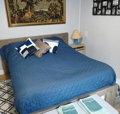 Chambre "Oasis Bleue" Calme Absolu, bien équipée