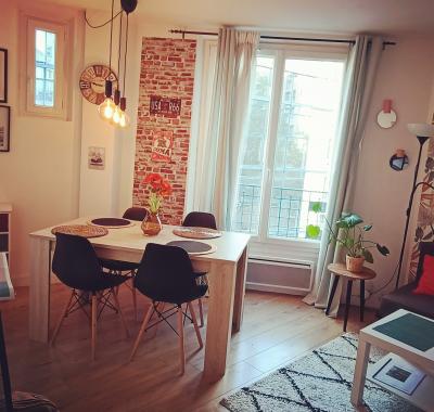 Escale à Paris /Quartier Historique/ Proche métro