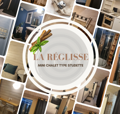 Mini chalet studette la Réglisse
