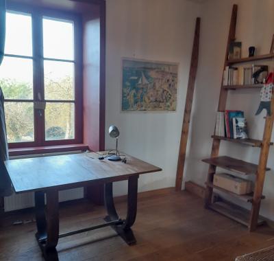 Chambre, bureau et SDB privative