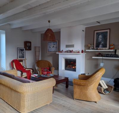 Chambre, bureau et SDB privative