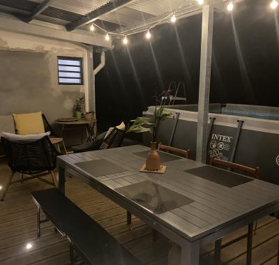 TI KAZ BO - CHAMBRE PAPAYE CHEZ L HABITANT