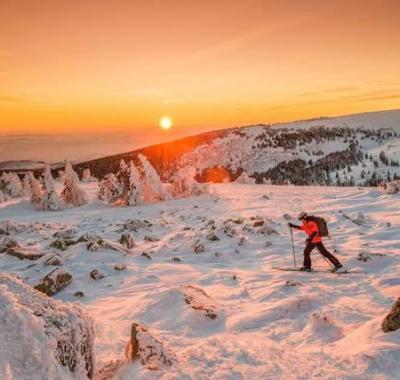 Les joies du ski en Lozère !