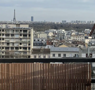Studio vue sur Tour Eiffel