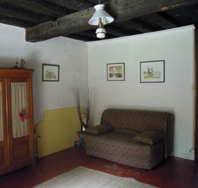 Chambre dans une ancienne métairie