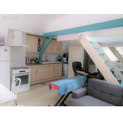 Studio avec mezzanine