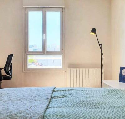 Chambre en colocation 4 chambres - gd appartement de 120 m2