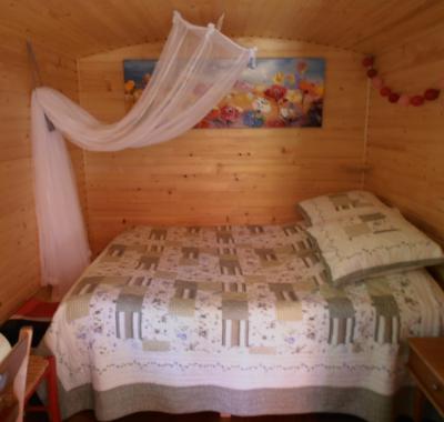 Roulotte chambre en tricastin