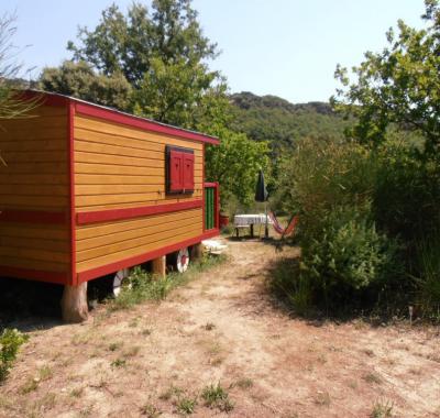 Roulotte chambre en tricastin