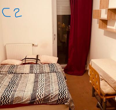 2 chambres en colocations dans un appartement securisé