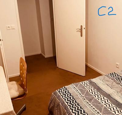 2 chambres en colocations dans un appartement securisé