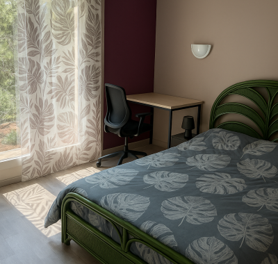 Coloc dans grande maison avec petit dej et repas du soir