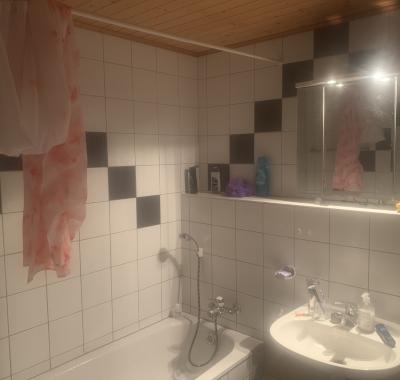 Un lit dans le salon