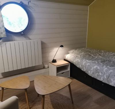 Chambre sur péniche
