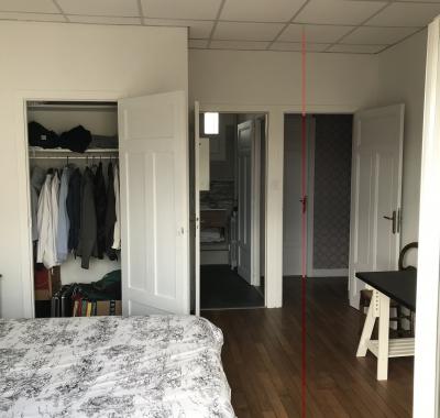 Chambre 18 m2 + balcon 5 m2 à louer à carcassonne