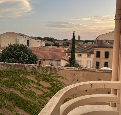 Chambre 18 m2 + balcon 5 m2 à louer à carcassonne