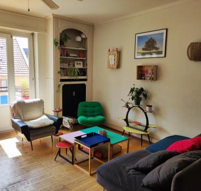 Chambre double dans appartement