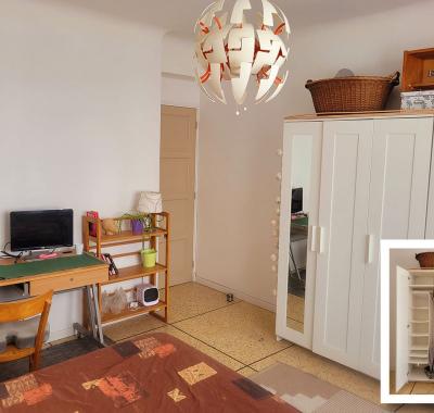 Grande chambre calme proche gare Montpellier Centre