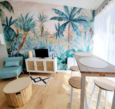 Studio meublé piscine