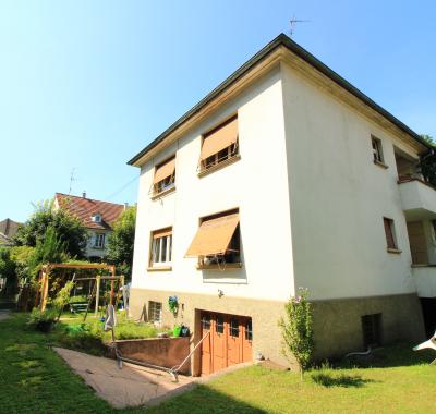 69m2 Neudorf lumineux, 30m2 jardin et balcon privatifs