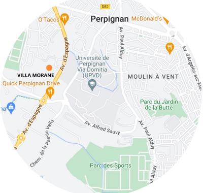 Perpignan SUD - Jolie chambre Terracotta avec Jardin privé