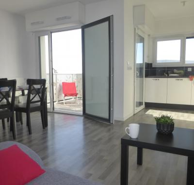 T3 meublé - 2 chambres