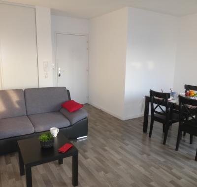 T3 meublé - 2 chambres