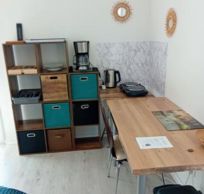 Chambre spacieuse avec balcon couvert