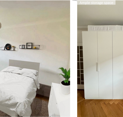 Chambre pour une personne disponible à Sous-Gare