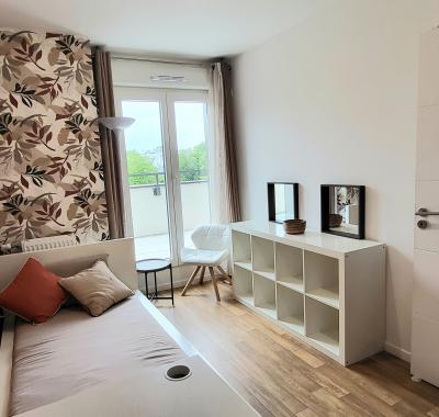 Chambre dans un appartement 100m2 + 64m2 de terrasse