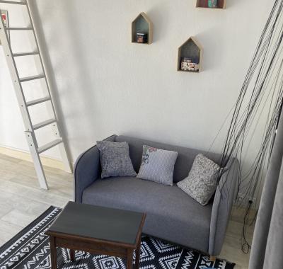 Studio avec terrasse et mezzanine, tout équipé