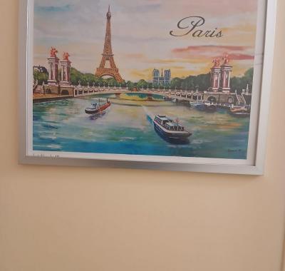 Chambre Tour Eiffel , Appartement commun