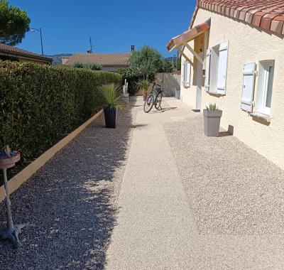 Chambre + 1 pièce. 2 pers. Proximité A7,N7, ViaRhôna