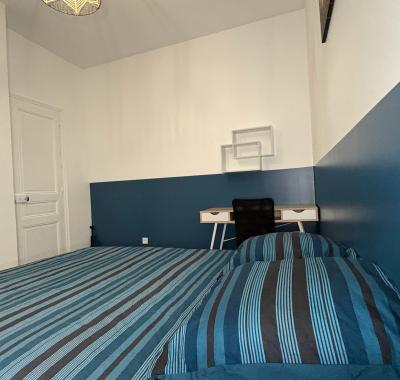 5 chambres individuelles à louer