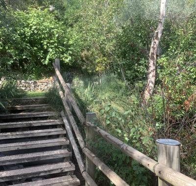 Grand studio au calme avec terrasse