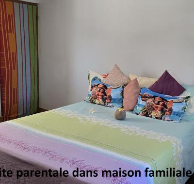 Suite parentale au sein d'une maison familiale (côté mer)