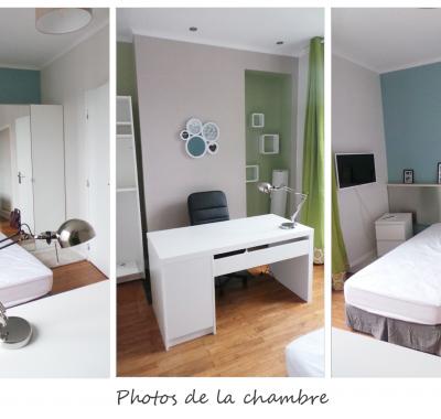 Chambre en colocation de filles - Métro Flachet