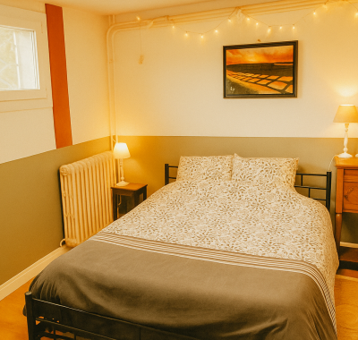 Chambre confortable - du lundi au vendredi, proche campus et aéroport