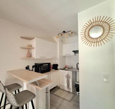 Studio en rez-de-jardin