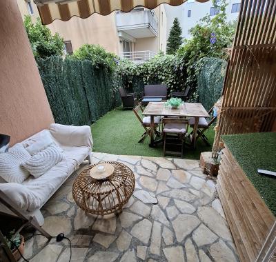 Studio en rez-de-jardin
