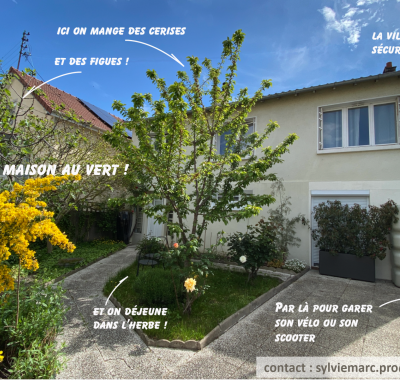 Chambre à louer dans maison