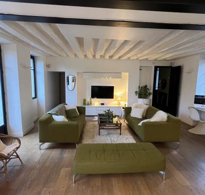 Chambre meublée dans grande maison avec jardin