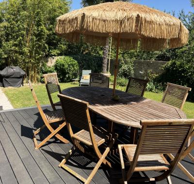 Chambre meublée dans grande maison avec jardin