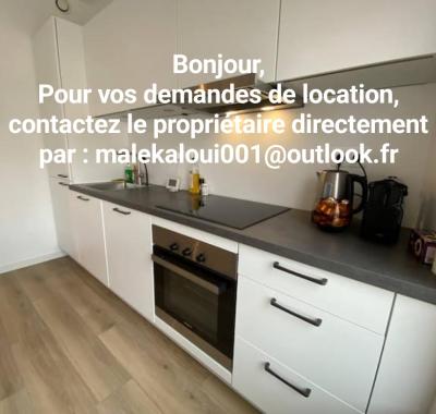 Studio lumineux à louer à Paris 15ème, 24m², étage 1