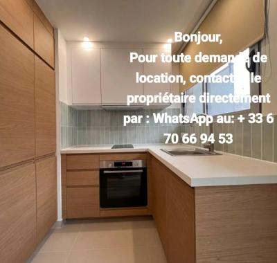 Studio meublé lumineux – 24 m² – Paris 15e – proche métro