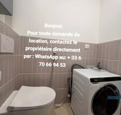Studio meublé lumineux – 24 m² – Paris 15e – proche métro