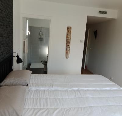 Chambre avec salle d'eau et wc privatifs à louer