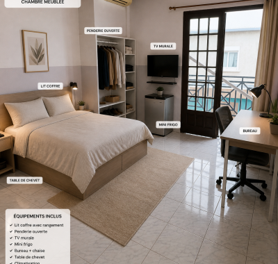 Chambres meublées les Siloanes