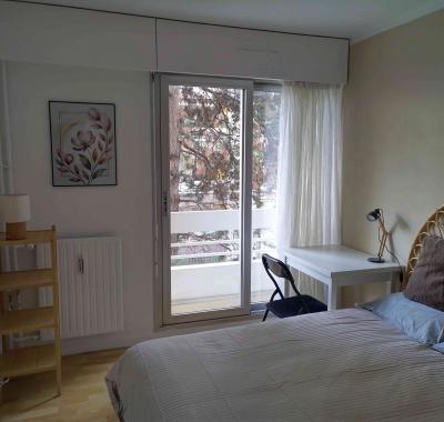 Belle chambre meublée en colocation – Paris 20ᵉ (Quartier Pelleport)